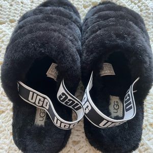 Ugg Black Slippers